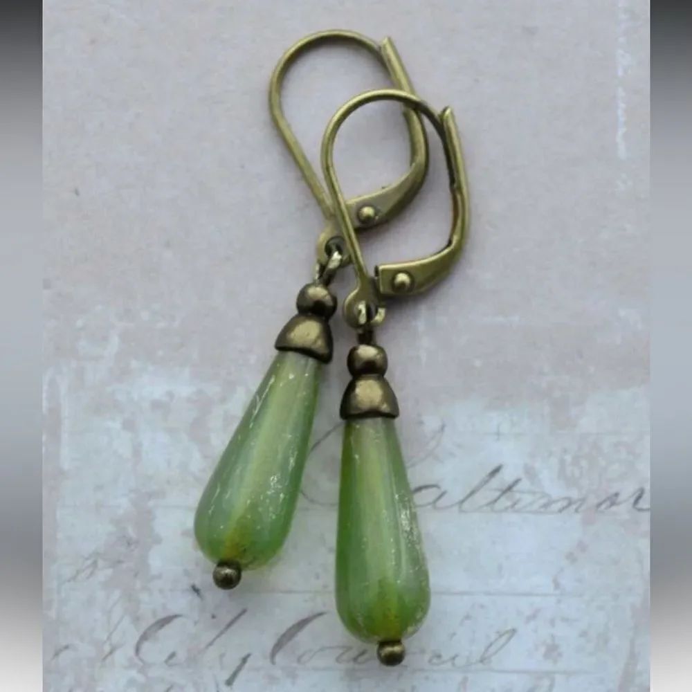 Crystal dangle Earringsb#1567